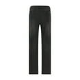 thumbnail image 5 of Aueoeo Women's Casual Loose Wide Leg Jeans Pants Yoga Sweatpants Comfy High Waisted Lounge Pants with Pockets, 5 of 8