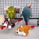 thumbnail image 2 of Simulation Shark wolf dog crocodile Plush Toys Soft Cartoon Whale Stuffed Doll Kids Gift heqiyong LED, 2 of 2