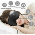 thumbnail image 2 of 3d Mask For Sleep Eye Mask Lights Blockout Soft Padded Sleeping Masked Fabric Cover Shade Blindfold Eyepatch, 2 of 5