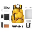 thumbnail image 4 of Balery Ripe Yellow Lemon Mochila ligera para hombre y mujer: duradera e impermeable, ideal para la escuela, el trabajo, viajes y uso diario., 4 of 7