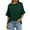 Green, variant on Oversized Tops for Women Short Sleeve Drop Shoulder Crewneck Summer Casual Loose Top Tees Tshirts