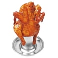 thumbnail image 3 of Mosiee Vertical Design Beer Can Chicken Rack Ensures Even Cooking And Heat Distribution Hassle Free Barbecue Or Roasting, 3 of 7