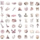 thumbnail image 3 of 50Pcs Aesthetic Kawaii Stickers,for Water Bottle Laptop Skateboard Guitar Scrapbook, Waterproof Vinyl Anime Stickers Decal for Girls, 3 of 5