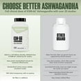 thumbnail image 4 of NutraBio Ashwagandha KSM-66 Herbal Supplement for Better Overall Well-Being- Ashwagandha Supplement- 600mg - 60 Vegetable Capsules, 4 of 9