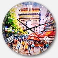 thumbnail image 1 of DesignArt Arc de Triomphe Paris Grande Horloge Murale, 1 of 2