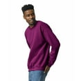 thumbnail image 4 of Gildan Men's Fleece Crewneck Sweatshirt, Style G18000, Maroon, X-Large, 4 of 5
