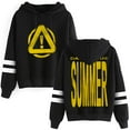 thumbnail image 2 of Yeat Dangerous Summer Hoodies Pocketless Parallel Bars Sleeve Streetwear, 2 of 6
