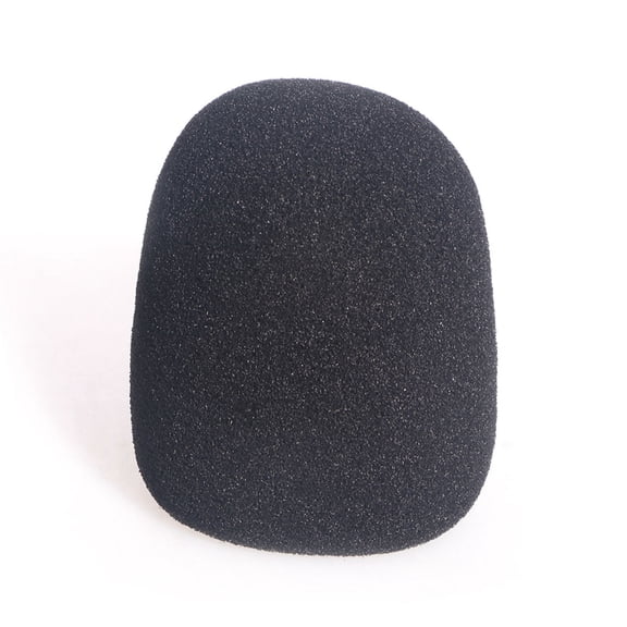 SHINYPASING Black Microphone Windscreen Cover 10Pcs Compatible with Headphones Earpads Cushions