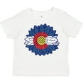 thumbnail image 3 of Inktastic Colorado Flag Sunflower Boys or Girls Toddler T-Shirt, 3 of 5