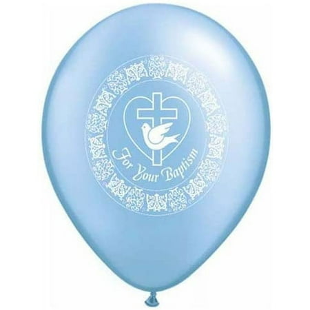 Qualatex 11" Baptism Dove Azure