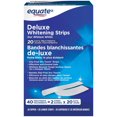thumbnail image 1 of Equate Deluxe Whitening Strips 20 Days Treatments, 1 of 4