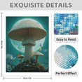 thumbnail image 3 of Diamond Art Kits for Adults - 5d Moonlit Mushrooms Enchanted Butterflies Diamond Painting for Adults, Diamond Art for Adults Beginners, Diamond Painting Kits for Adults for Home Wall Decor, 3 of 7