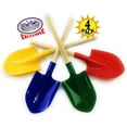 thumbnail image 2 of Minipalas de arena de madera Matty's Toy Stop 16.5 para niños, paquete de 4, 2 of 5