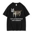 thumbnail image 4 of Camiseta divertida con meme "I Eat Cement Cursed Cat" para hombre y mujer, camisetas de manga corta con humor a la moda, camisetas de algodón de alta calidad para hombre, 4 of 5