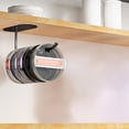 thumbnail image 1 of TopLLC Cup Lid Rack Stainless Steel Paper Towel Rack Cup Lid Storage Cup Lid Hook Easy To Install Hook Storage Rack hook up, 1 of 8