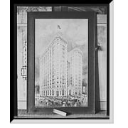 Historic Framed Print, B. & O. R.R. [i.e. Baltimore and Ohio Railroad] Co. office building, Baltimore, Md., 17-7/8" x 21-7/8"
