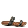 thumbnail image 2 of Patrizia Women's GOODEN Flat Sandals Black EU 38 / US 7.5 - 8, 2 of 5
