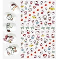 thumbnail image 3 of Hello Kitty Nail Stickers - Geek, Love, Heart, Bows, Planes over 50 Stickers Kawaii, 3 of 3