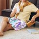 thumbnail image 5 of Fotbe Eiffel Tower and Hearts Pantalones Cortos de Pijama para Hombre, Ropa de Dormir, Pantalones de Pijama Cortos para Hombre-4X-Large, 5 of 6
