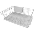 thumbnail image 2 of Home Basics Contempo 3 Piece Dish Rack, White, 2 of 7