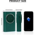 thumbnail image 2 of Hanging Neck Fan Portable with 3 Speeds, USB Portable Fan , for Outdoor Hiking Cycling Camping, 2 of 5