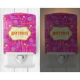 thumbnail image 2 of Carolines Treasures Happy Birthday Pink Ceramic Night Light 6x4x3 multicolor, 2 of 2