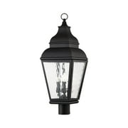 Livex Lighting Exeter 3 Light Outdoor Post Lantern