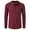 Wine, variant on Timegard Mens Shirts Causal Fall Golf Shirts Breathable Button V Neck Drop Shoulder Loose Fitting Solid Color Shirts(White,XL)