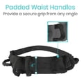 thumbnail image 2 of 2 pack Lumbar traction assist belt Gait Belt with 6 Handles Transfer Belt Fle to Unlock - Great Lift Belt for Elderly, Therapy, Handicap etc, 2 of 5