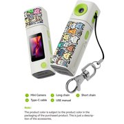 2K 32GB Mini Thumb Digital Camera/Video Camera, 0.96 HD LCD Display, Portable Small Cameras for Capturing Life Moment Youthwith Elegant Gift Box/USB2.0 2-in-1 SD/TF Card Reader