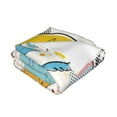 thumbnail image 3 of XMXT Flannel Throw Blanket for Couch, Dog Creative Illustration Bed Sofa Decor Blankets for Home Bedroom, 60 x 50 inches, 3 of 9