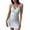 White, variant on TJAZFJPA Gala Dresses for Women Elegant Womens Printed Boho for Women Casual Summer Dress V Neck Sleeveless Tank Dress Beach Dress Swing Dress Knee Length Dresses for Women See Through Dress