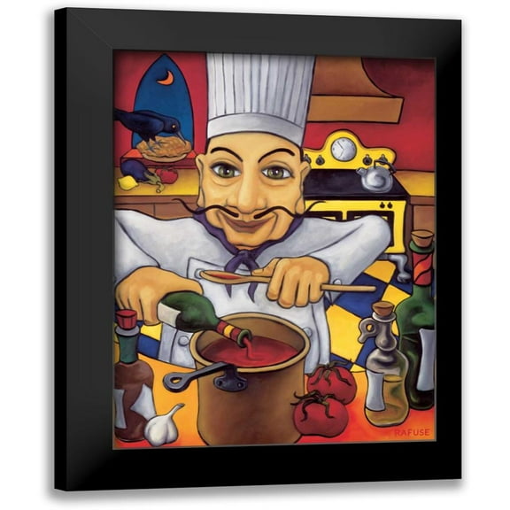 Rafuse, Will 11x14 Black Modern Framed Museum Art Print Titled - Salvatore