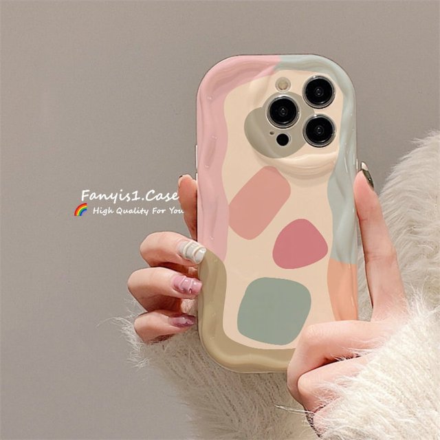 Compatible Para iPhone 15 XR 14 13 11 12 Pro Max 8 7 6s Plus SE 2020 XS Colorido Amor Funda De Teléfono Protección Suave Cubierta Trasera