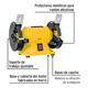 thumbnail image 2 of Esmeriladora de banco Bloosom  amarilla 120 W 127 V, 2 of 2