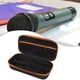 thumbnail image 5 of Estuche para micrófono para 2, bolsa de almacenamiento de EVA con bolsillo de malla para accesorios pequeños, bolsa de viaje de gran capacidad para, 5 of 10