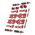 thumbnail image 2 of Piezas de Metal mejoradas para coche de control remoto, brazos oscilantes delanteros e inferiores, conjunto de dirección de coche a control remoto, Rojo, 2 of 7