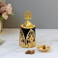 thumbnail image 3 of Quemador de incienso de cerámica de porcelana, incensario, suministros budistas, decoración Negro, 3 of 9