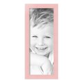 thumbnail image 2 of ArtToFrames 8" x 21" Pink Picture Frame, 8x21 inch Pink Wood Poster Frame (WOM-4120), 4 Pack, 2 of 7