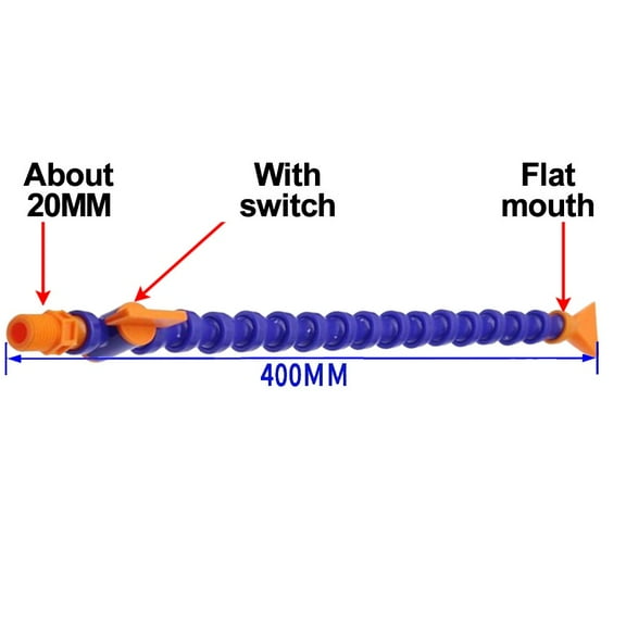 RANMEI Blue Pneumatic Tube For Bps Plastic Flexible Hose 14 In X 38 In X 12 In