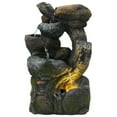 thumbnail image 1 of Angelo Décor Stone Branch Fountain, includes energy efficient pump and LED accent lighting, 1 of 1