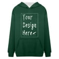 thumbnail image 5 of FYEGRE Road Trip Durable Soft Vintage Hoodie Women's Lightweight Fall Winter Hooded Pullover with Front Pocket Long Sleeve Casual Soft Comfortable Loungewear Ou Dark Green XL, 5 of 9