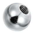 thumbnail image 1 of Uxcell Bouton Boule Écrous, Acier Inoxydable Rond Solide Trou Aveugle Capuchon de Vis Décoratif Poignée de Machinerie Matériel M8x24mm 1, 1 of 7