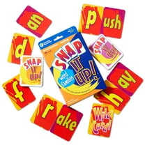 Learning Resources Snap It Up! Phonics & Reading Card Game  Sight Words Flash Cards, Ages 6 