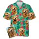thumbnail image 3 of Lindas camisetas con gráficos de perros para hombres, ropa con estampado 3D, camisas hawaianas de playa, camisetas de manga corta Y2K, ropa vintage, blusa con solapa, 3 of 5