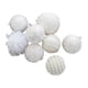 thumbnail image 1 of 8 bolas navideñas colgantes irrompibles para puerta de chimenea. Blanco, 1 of 9