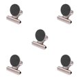 thumbnail image 2 of Cateissary Clip Mensaje 3cm Clip Metal Nevera Clip Pared Memo Creativo Refrigerador Imán plateado Nota Base Titular Type2 NO2, 2 of 6