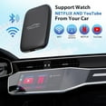 thumbnail image 4 of CarPlay Wireless Adapter，3 in 1 Wireless CarPlay Adapter， 2025 Upgraded,Wireless CarPlay & Android Auto Adapter Built, Factory Car Play Video Box for Cars from 2016 and iOS, Plug and Play, 4 of 8