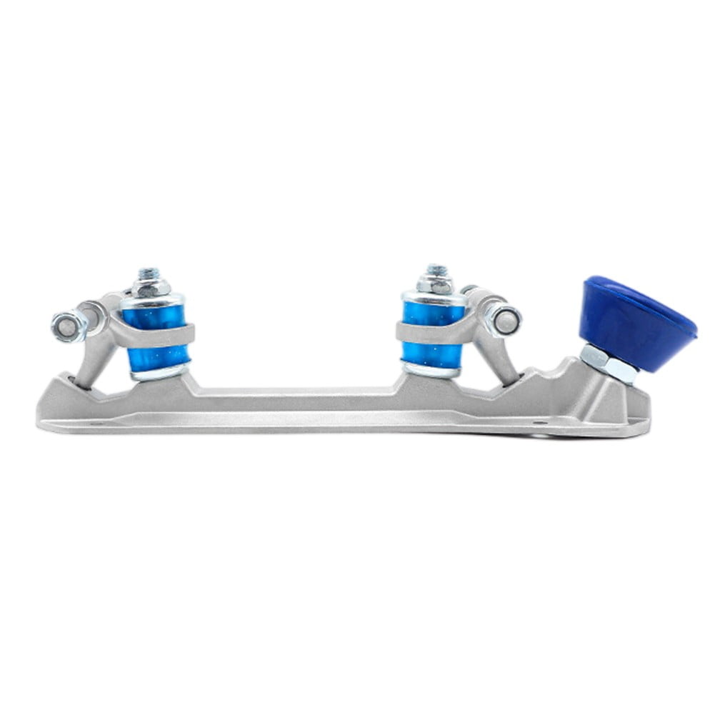 1paire Plaque de Patinage à Roulettes en Alliage d'Aluminium pour Quad, Roue de Camion Bleue pour Taille 41-42