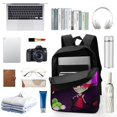 thumbnail image 3 of Invader Zim Gir Gaz School Bag Laptop Backpack Casual Shoulders Daypack Bookbag Student Satchel Adjustable Knapsack Rucksack 17 Inch, 3 of 8